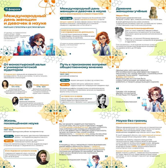 11 февраля - Международный день женщин и девочек в науке